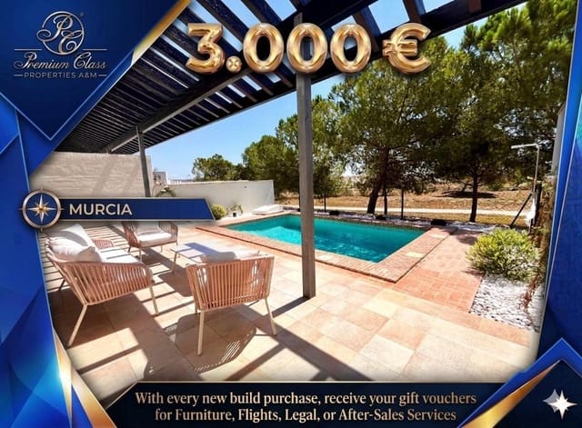 2 soveværelse Rækkehus til salg i Sucina, Murcia by med swimmingpool - € 298.000 (Ref: 9827201)