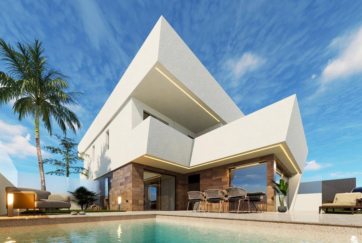 3 slaapkamer Villa te koop in San Pedro del Pinatar met zwembad - € 519.950 (Ref: 9827216)