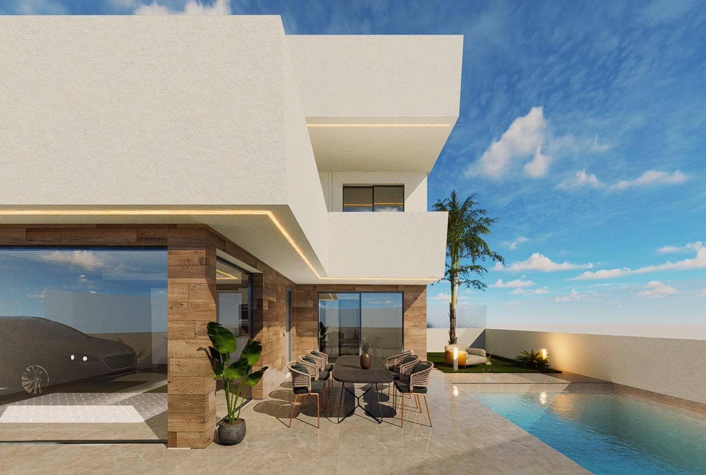 3 slaapkamer Villa te koop in San Pedro del Pinatar met zwembad - € 519.950 (Ref: 9827216)