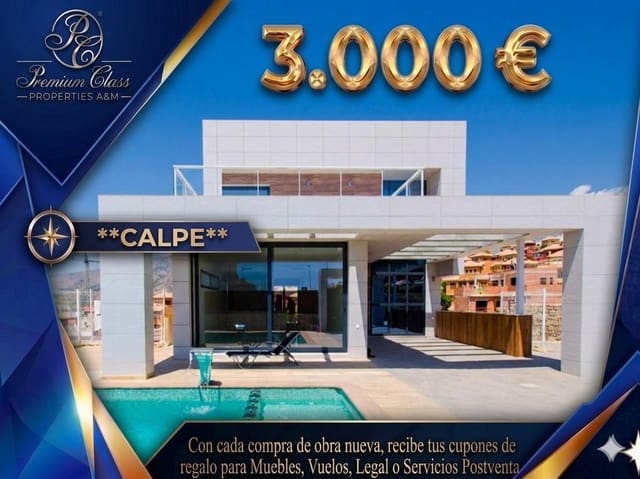 4 slaapkamer Villa te koop in Finestrat met zwembad - € 760.000 (Ref: 9833847)