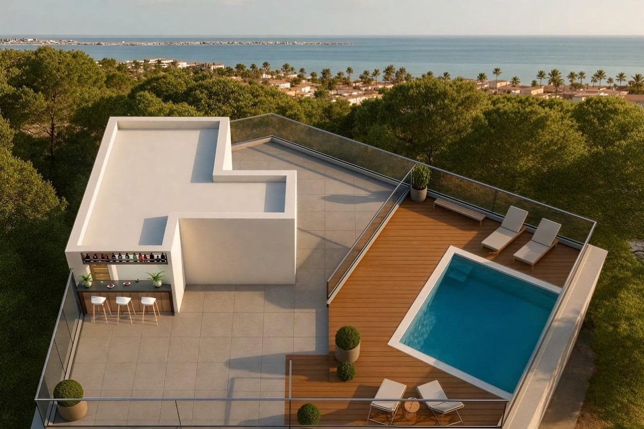 Monolocale in vendita in Lo Pagan con piscina - 139.900 € (Rif: 9985089)