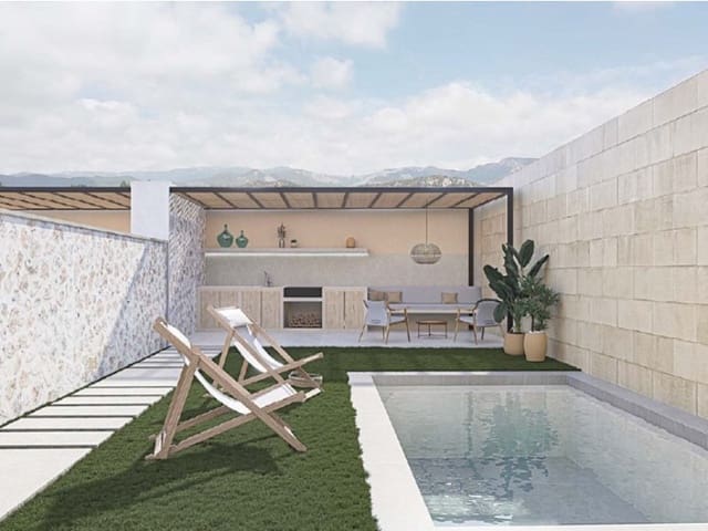 Chalet de 4 habitaciones en Binissalem en venta con piscina garaje - 1.050.000 € (Ref: 10003809)