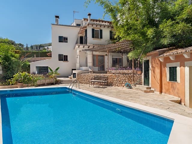5 camera da letto Villa in vendita in Genova, Palma de Mallorca con piscina - 2.050.000 € (Rif: 10017310)