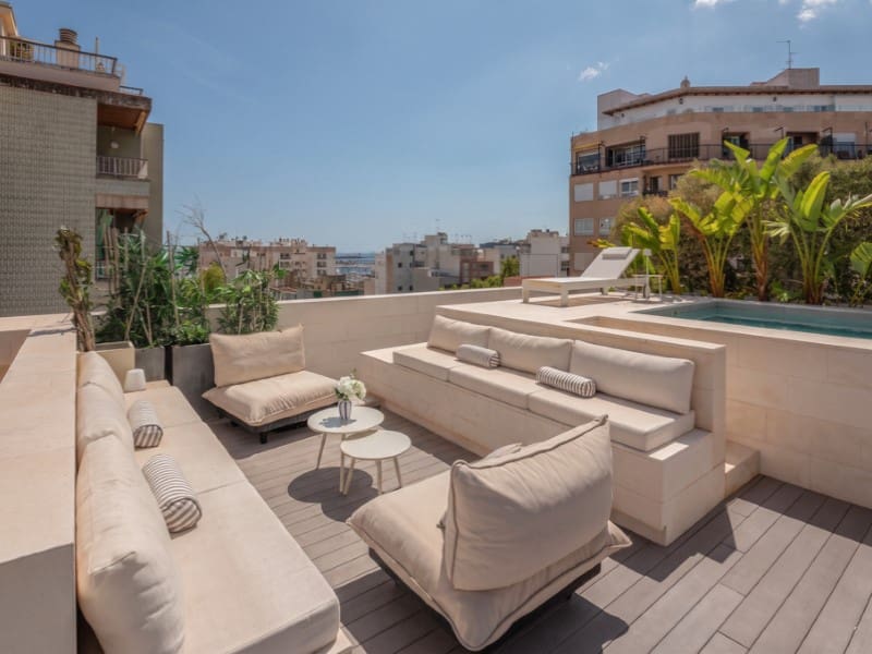 2 sypialnia Apartament na sprzedaż w Palma de Mallorca z basenem garażem - 1 500 000 € (Ref: 10030288)
