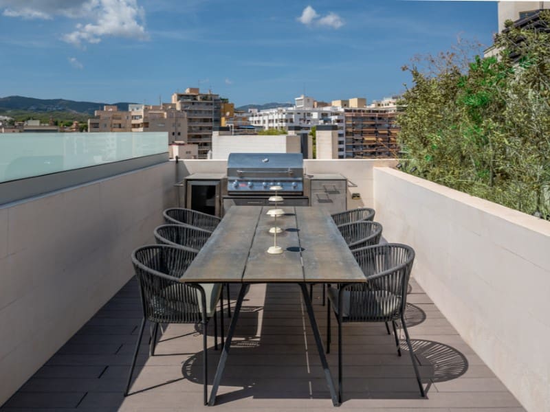 2 sypialnia Apartament na sprzedaż w Palma de Mallorca z basenem garażem - 1 500 000 € (Ref: 10030288)