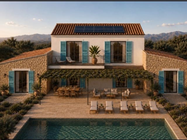 3 Zimmer Finca/Landgut zu verkaufen in Binissalem mit Pool - 2.800.000 € (Ref: 10044956)
