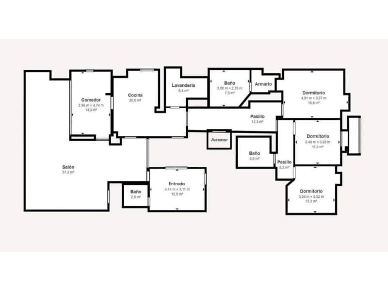 Apartamento de 3 habitaciones en Palma de Mallorca en venta con garaje - 3.900.000 € (Ref: 10119725)