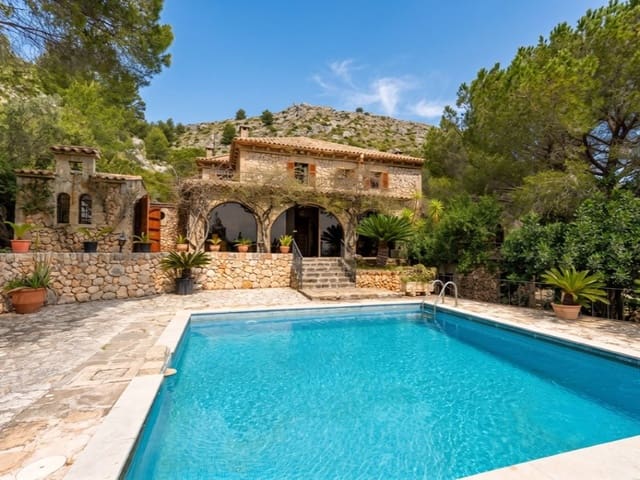 11 chambre Finca/Maison de Campagne à vendre à Pollensa / Pollença avec piscine garage - 3 500 000 € (Ref: 5801184)