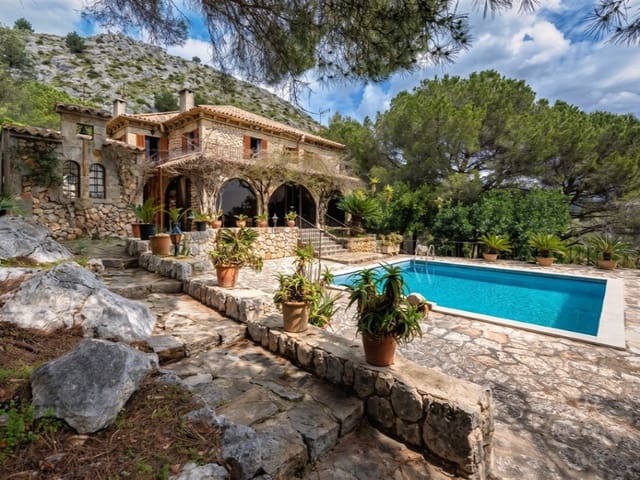 11 chambre Finca/Maison de Campagne à vendre à Pollensa / Pollença avec piscine garage - 3 500 000 € (Ref: 5801184)
