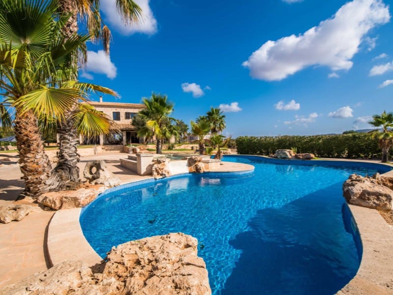 4 soveværelse Finca/Landehus til salg i Santanyi med swimmingpool - € 2.400.000 (Ref: 6332828)