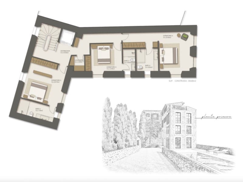 5 soverom Villa til salgs i Soller med svømmebasseng - € 2 150 000 (Ref: 7516630)