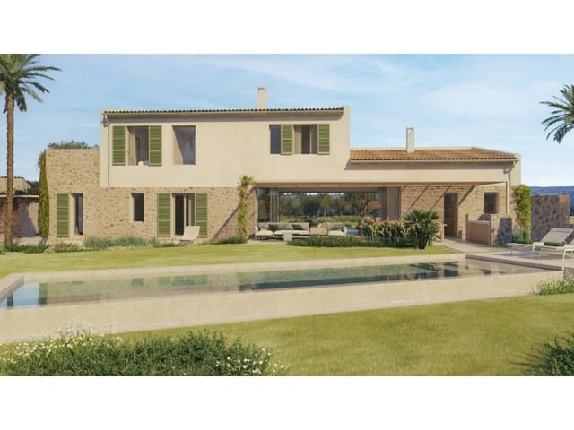 4 chambre Finca/Maison de Campagne à vendre à Santa Margalida avec piscine - 3 200 000 € (Ref: 7519375)