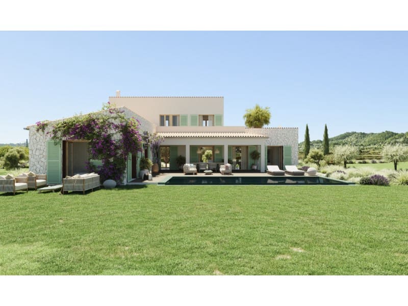 4 soveværelse Finca/Landehus til salg i Sineu med swimmingpool garage - € 1.800.000 (Ref: 7672363)