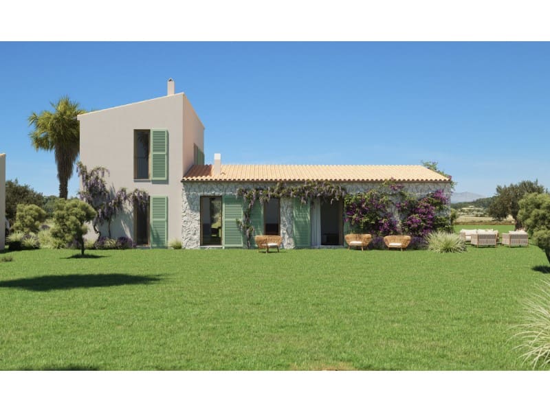 4 soveværelse Finca/Landehus til salg i Sineu med swimmingpool garage - € 1.800.000 (Ref: 7672363)