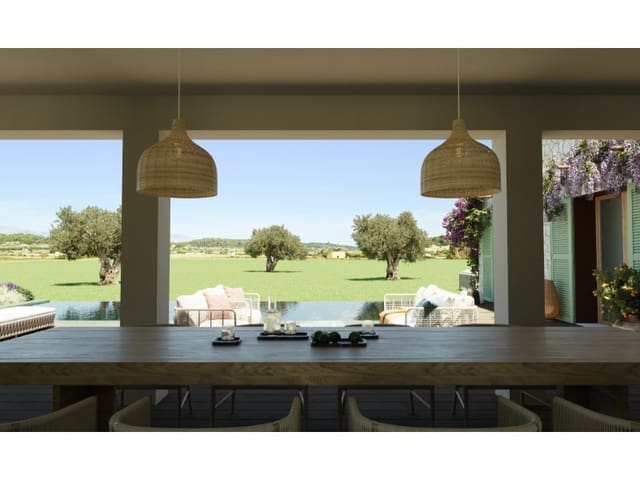 4 soveværelse Finca/Landehus til salg i Sineu med swimmingpool garage - € 1.800.000 (Ref: 7672363)