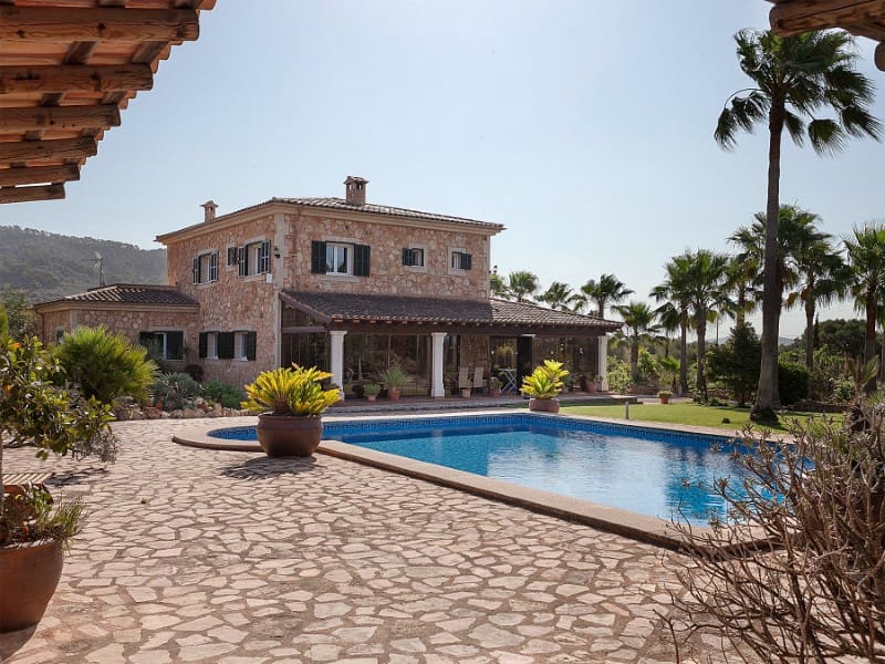 4 chambre Finca/Maison de Campagne à vendre à Algaida avec piscine garage - 2 250 000 € (Ref: 7715632)