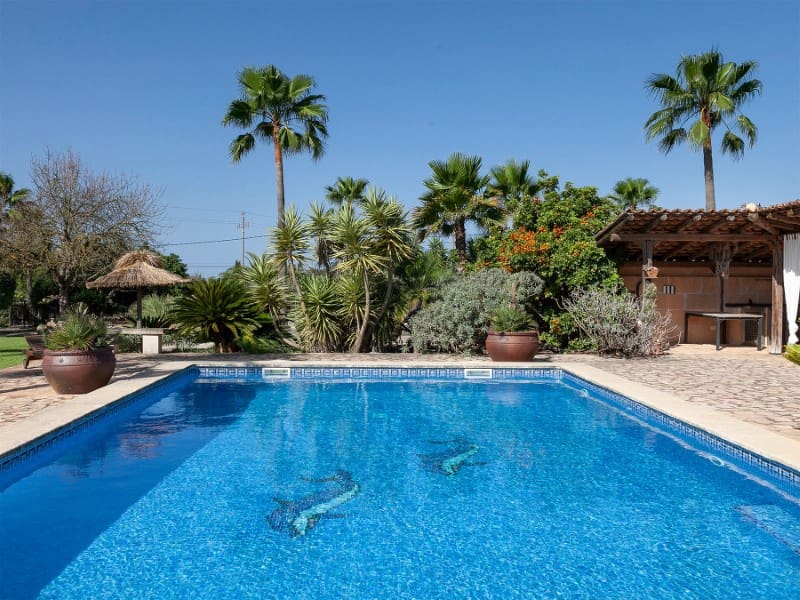 4 chambre Finca/Maison de Campagne à vendre à Algaida avec piscine garage - 2 250 000 € (Ref: 7715632)