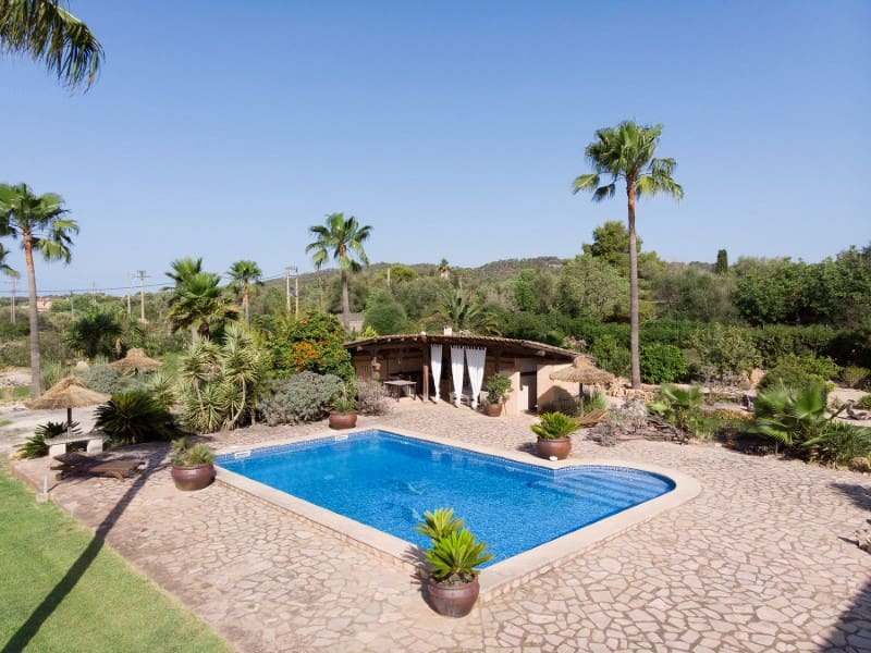 4 chambre Finca/Maison de Campagne à vendre à Algaida avec piscine garage - 2 250 000 € (Ref: 7715632)