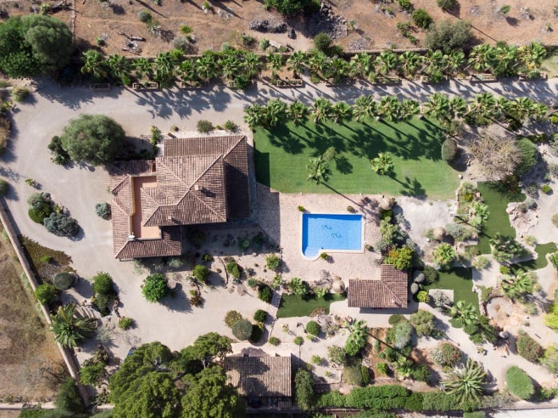 4 chambre Finca/Maison de Campagne à vendre à Algaida avec piscine garage - 2 250 000 € (Ref: 7715632)