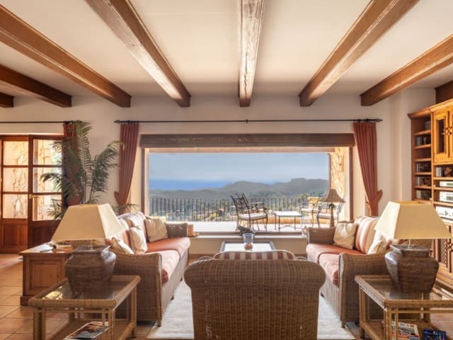 4 chambre Finca/Maison de Campagne à vendre à Galilea, Puigpunyent avec piscine garage - 2 380 000 € (Ref: 7766729)