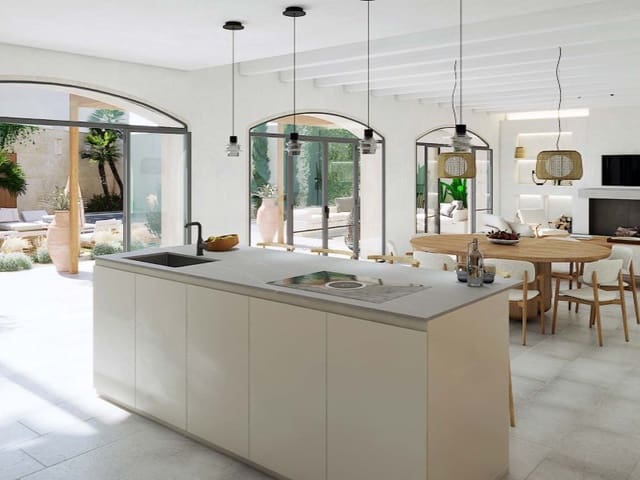 4 chambre Villa/Maison à vendre à Ses Salines avec piscine garage - 3 150 000 € (Ref: 7836812)