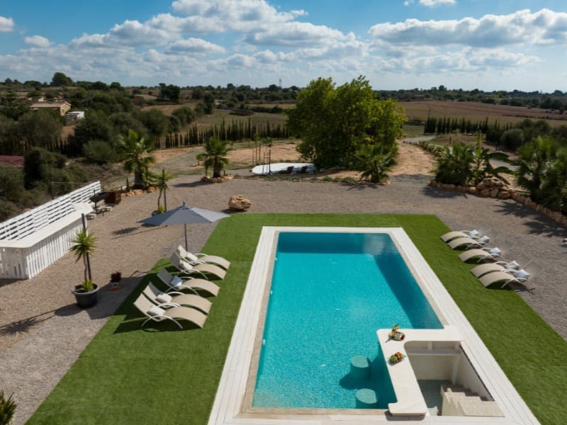 5 chambre Finca/Maison de Campagne à vendre à Llucmajor avec piscine garage - 2 200 000 € (Ref: 7847505)