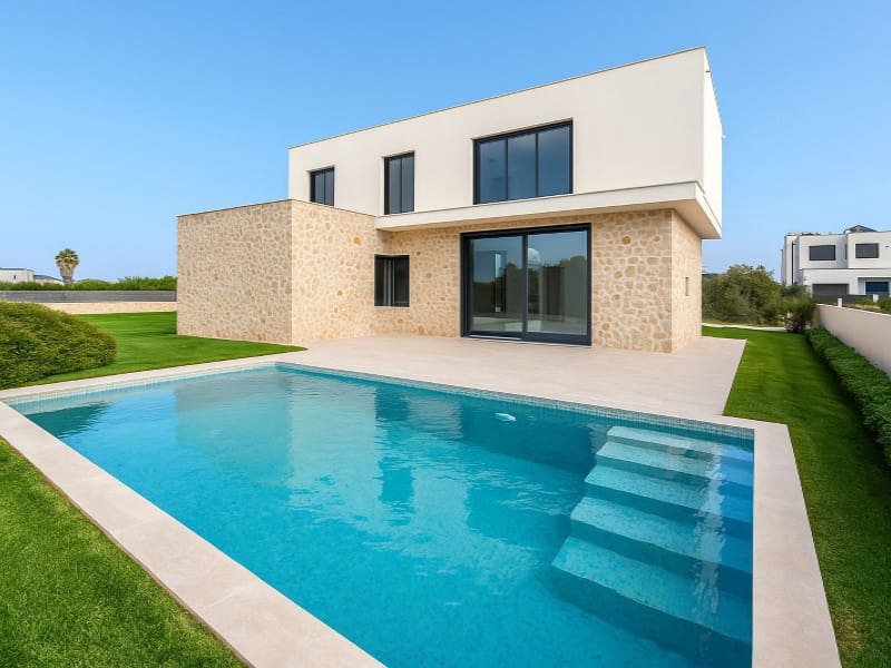 3 soveværelse Villa til salg i Sa Rapita / La Rapita med swimmingpool - € 1.920.000 (Ref: 8097263)