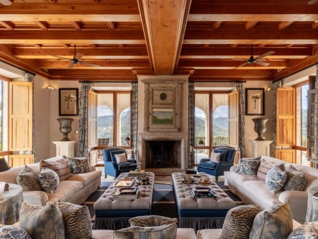 14 chambre Finca/Maison de Campagne à vendre à Esporles avec piscine garage - 26 000 000 € (Ref: 8399022)