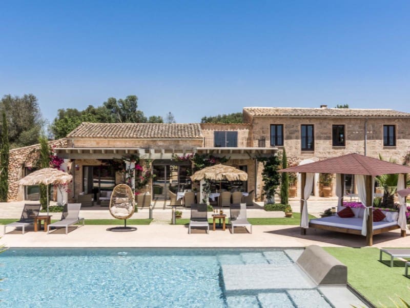 5 sovrum Finca/Hus på landet till salu i Llucmajor med pool - 2 980 000 € (Ref: 8440756)