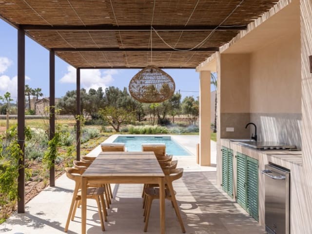 3 chambre Finca/Maison de Campagne à vendre à Sa Rapita / La Rapita, Campos avec piscine - 2 700 000 € (Ref: 8532203)