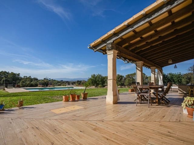 4 chambre Finca/Maison de Campagne à vendre à Algaida avec piscine - 2 250 000 € (Ref: 8625430)