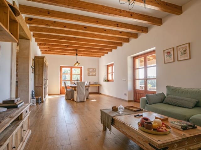 4 chambre Finca/Maison de Campagne à vendre à Algaida avec piscine - 2 250 000 € (Ref: 8625430)