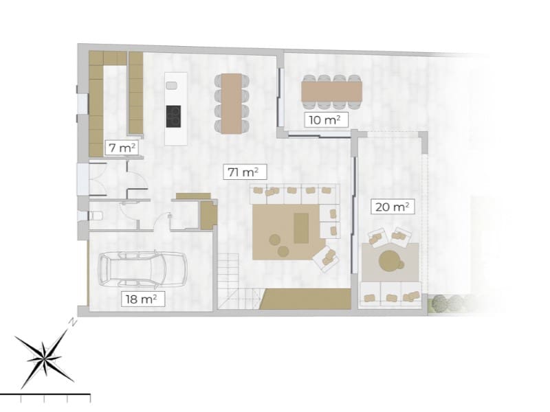 3 soveværelse Villa til salg i Ses Salines med swimmingpool - € 2.350.000 (Ref: 8657060)