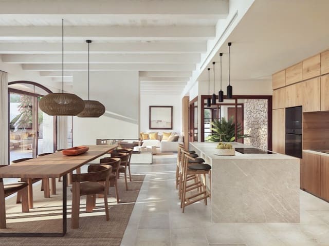 5 chambre Villa/Maison à vendre à Ses Salines avec piscine garage - 3 600 000 € (Ref: 8657061)