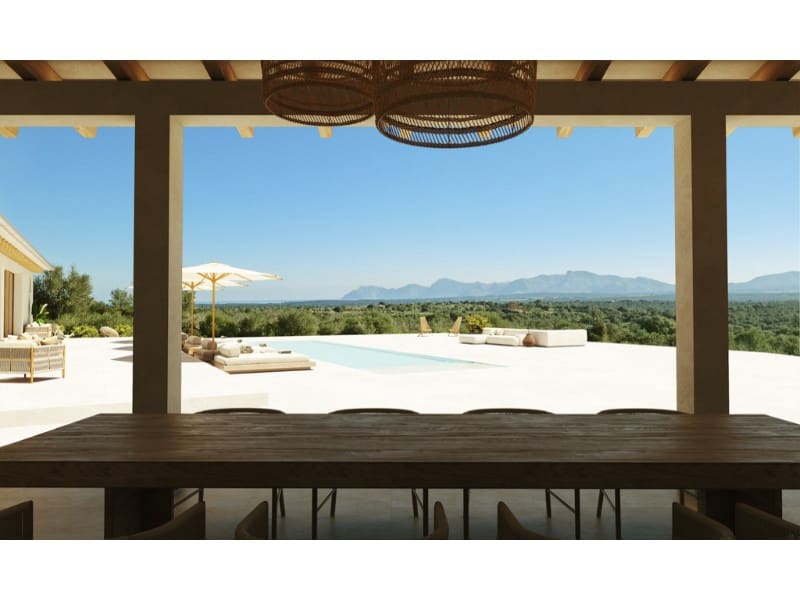 3 chambre Finca/Maison de Campagne à vendre à Santa Margalida avec piscine garage - 2 750 000 € (Ref: 8698326)