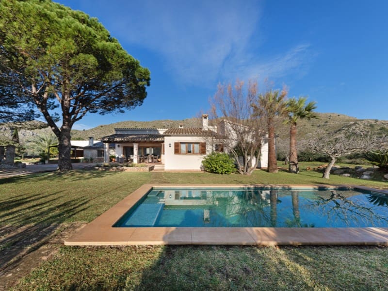 4 soveværelse Finca/Landehus til salg i Pollensa / Pollenca med swimmingpool - € 2.150.000 (Ref: 8756281)