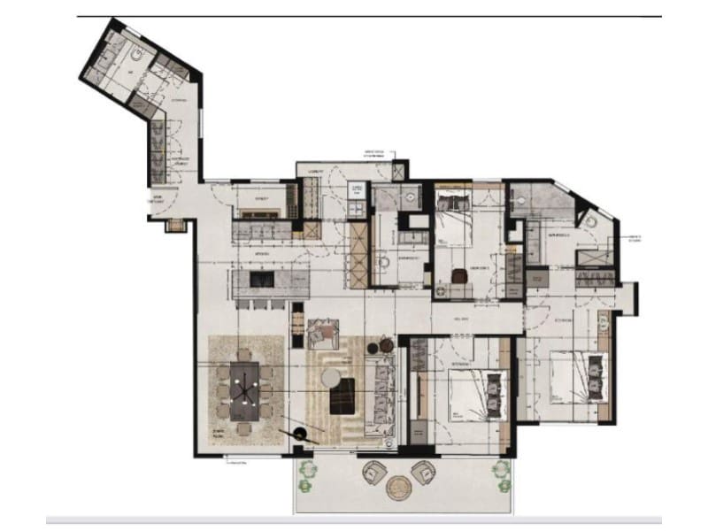 3 soveværelse Lejlighed til salg i Cala Mayor - € 1.495.000 (Ref: 8900590)