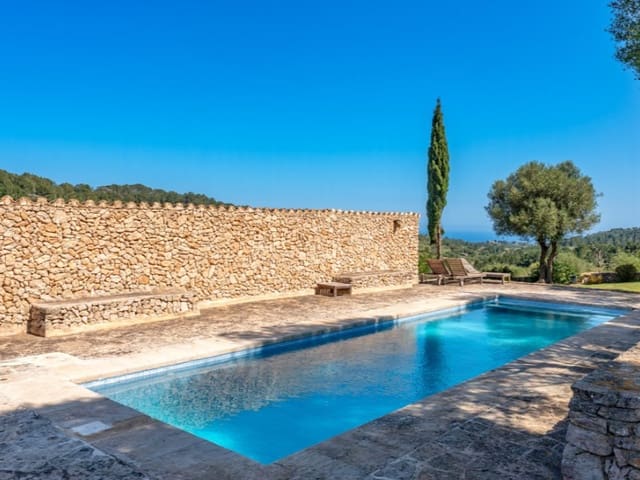 6 chambre Finca/Maison de Campagne à vendre à Manacor avec piscine garage - 3 500 000 € (Ref: 8932542)