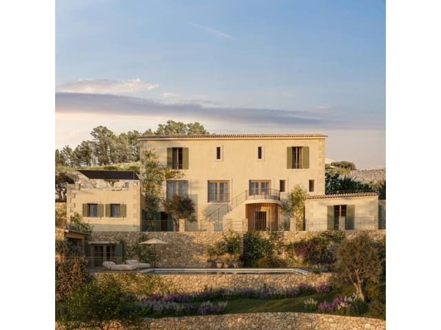 5 soveværelse Villa til salg i Galilea, Puigpunyent med swimmingpool - € 2.200.000 (Ref: 9116366)