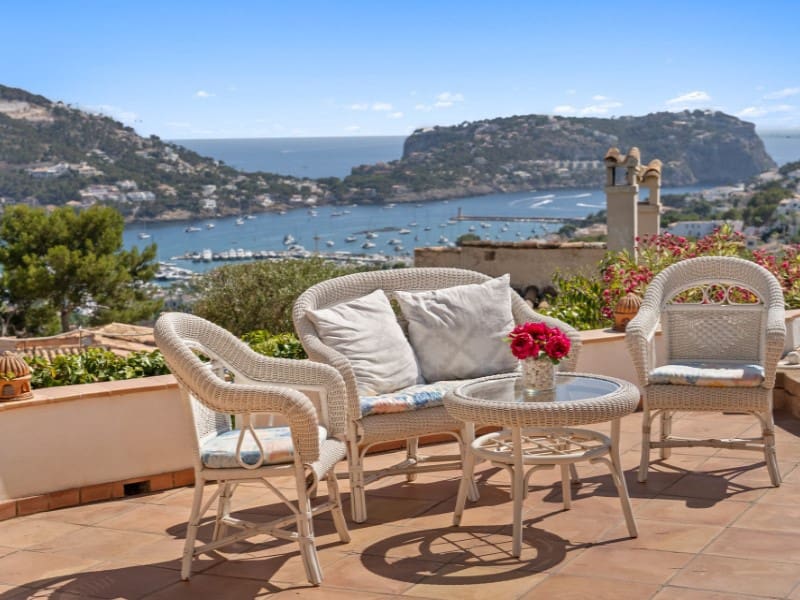 4 sypialnia Willa na sprzedaż w Puerto de Andratx z basenem garażem - 3 900 000 € (Ref: 9176794)