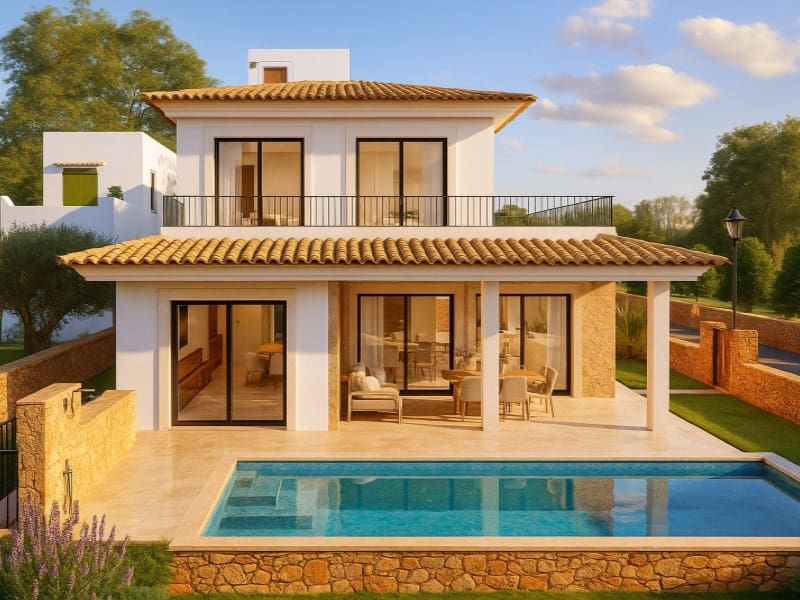 3 soverom Villa til salgs i Cala Llombards med svømmebasseng - € 1 990 000 (Ref: 9200761)