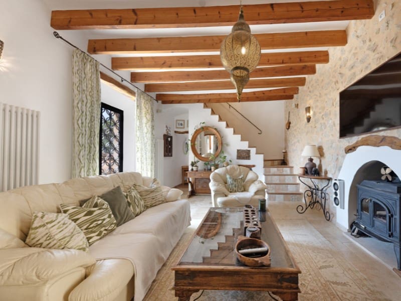 4 soveværelse Finca/Landehus til salg i Galilea med swimmingpool garage - € 3.950.000 (Ref: 9218757)