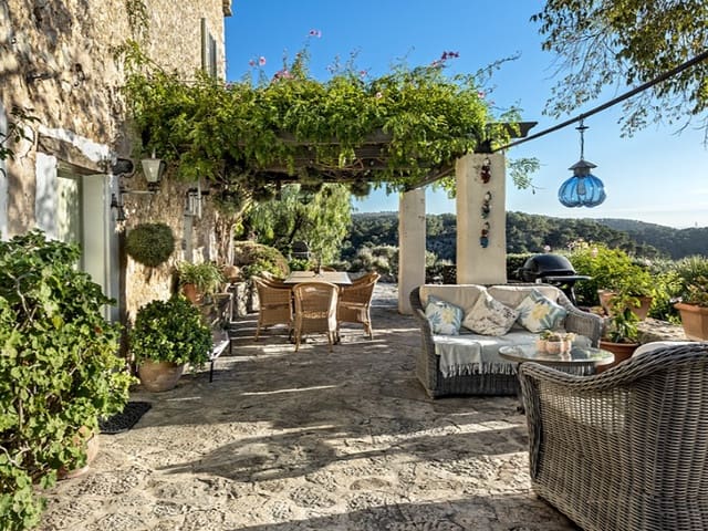 4 camera da letto Finca/Casa di Campagna in vendita in Galilea, Puigpunyent con piscina garage - 3.950.000 € (Rif: 9218757)