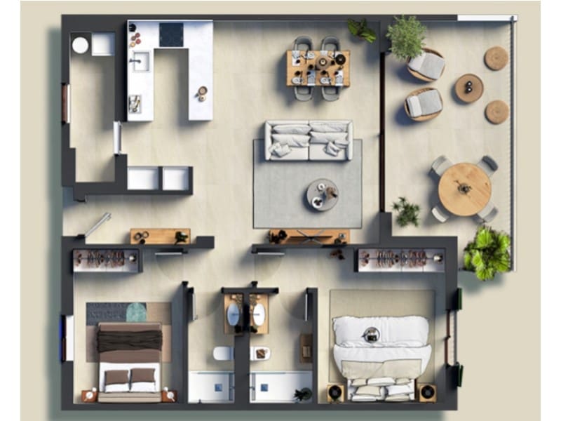 2 makuuhuone Huoneisto myytävänä paikassa Capdepera mukana 
autotalli - 475 000 € (Ref: 9414347)