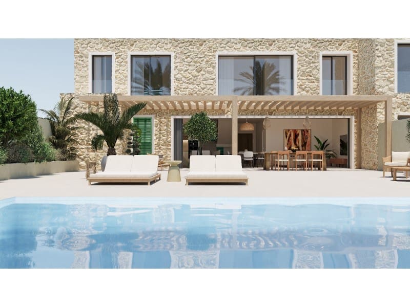 5 sypialnia Willa na sprzedaż w Sa Cabaneta / La Cabaneta z basenem garażem - 1 695 000 € (Ref: 9462475)