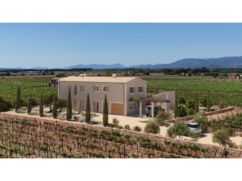 4 camera da letto Finca/Casa di Campagna in vendita in Binissalem con piscina garage - 3.550.000 € (Rif: 9466070)