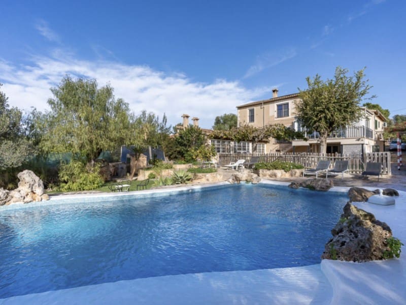 4 chambre Finca/Maison de Campagne à vendre à Portol avec piscine garage - 1 150 000 € (Ref: 9473178)