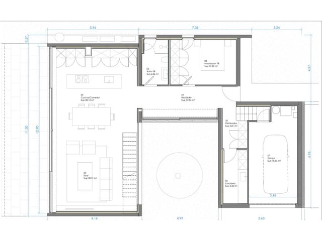 4 soverom Villa til salgs i Sa Torre (Llucmajor), Llucmajor med svømmebasseng garasje - € 2 690 000 (Ref: 9562023)