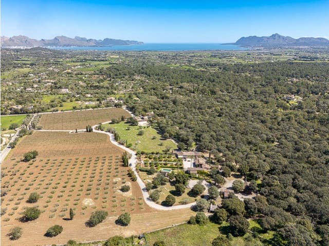 6 soveværelse Finca/Landehus til salg i Pollensa / Pollença med swimmingpool garage - € 7.650.000 (Ref: 9565366)