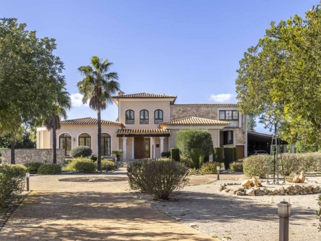 7 chambre Finca/Maison de Campagne à vendre à Santa María del Camí avec piscine garage - 3 000 000 € (Ref: 9599454)